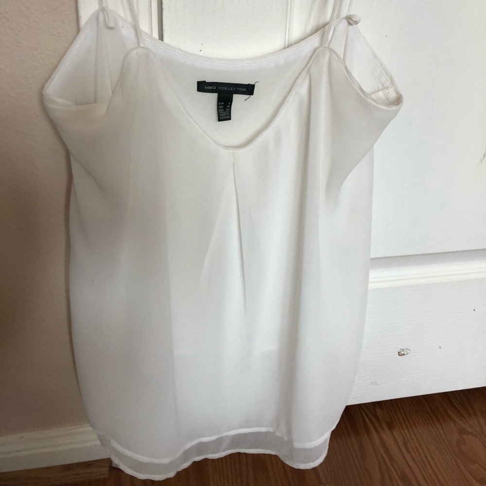 Two for one!! Summery White Tank Tops